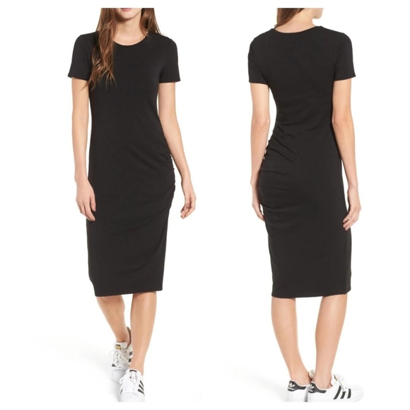 Treasure & Bond Dresses Side Ruched Bodycon Dress Poshmark